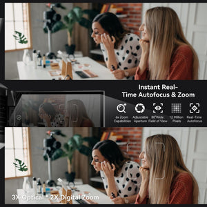 Hollyland VenusLiv Wireless Live Streaming Camera, 1080P 60fps RTMP/USB-C/HDMI Video Output, Stream LAN/Wi-Fi, for YouTube Facebook Church Worship Online Course Teaching