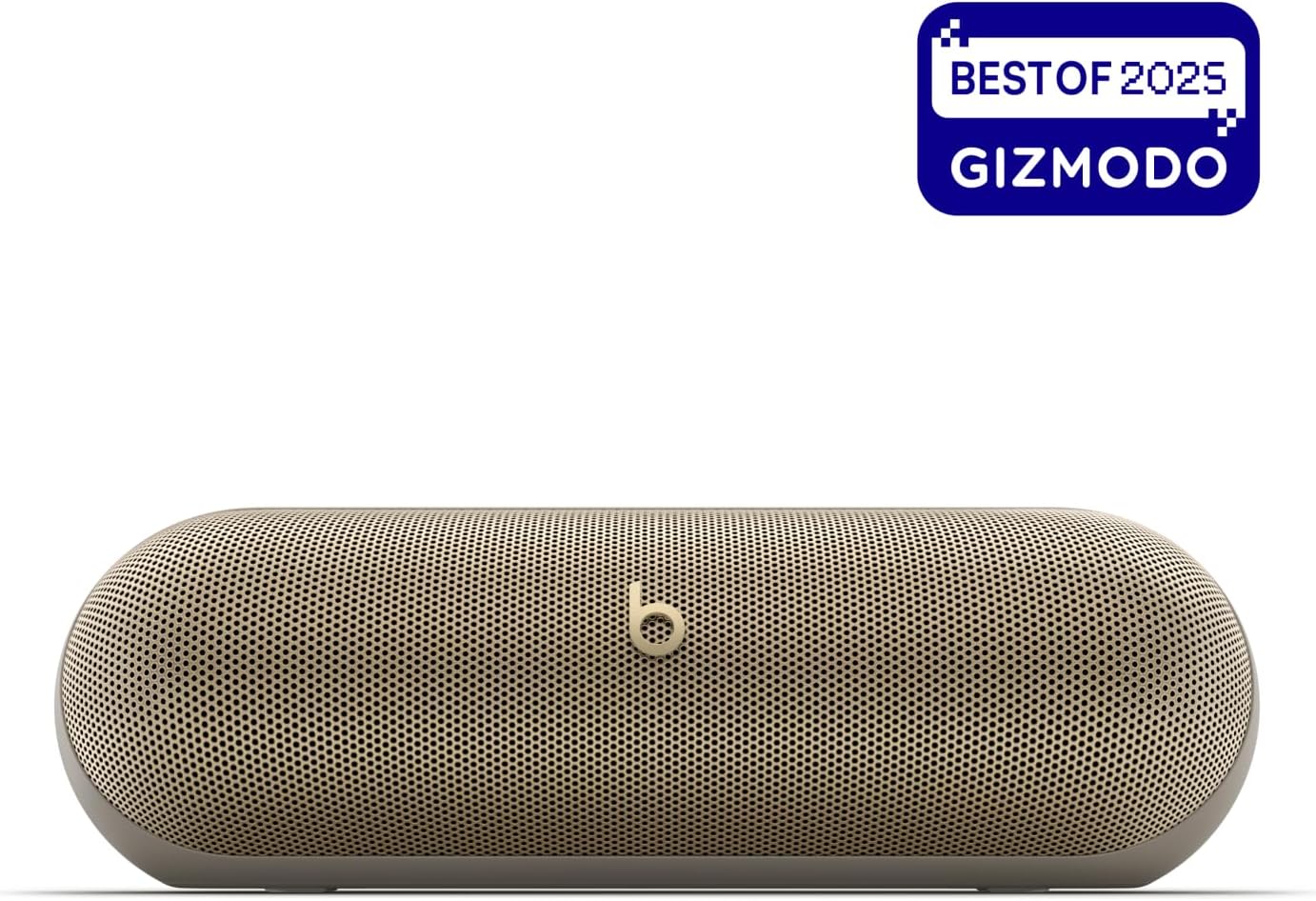 Beats Pill - Wireless Bluetooth Speaker and Portable Charger via USB-C - Up to 24 Hours Battery Life, IP67 Water Resistant, Apple & Android Compatible, Built-in Microphone - Champagne Gold