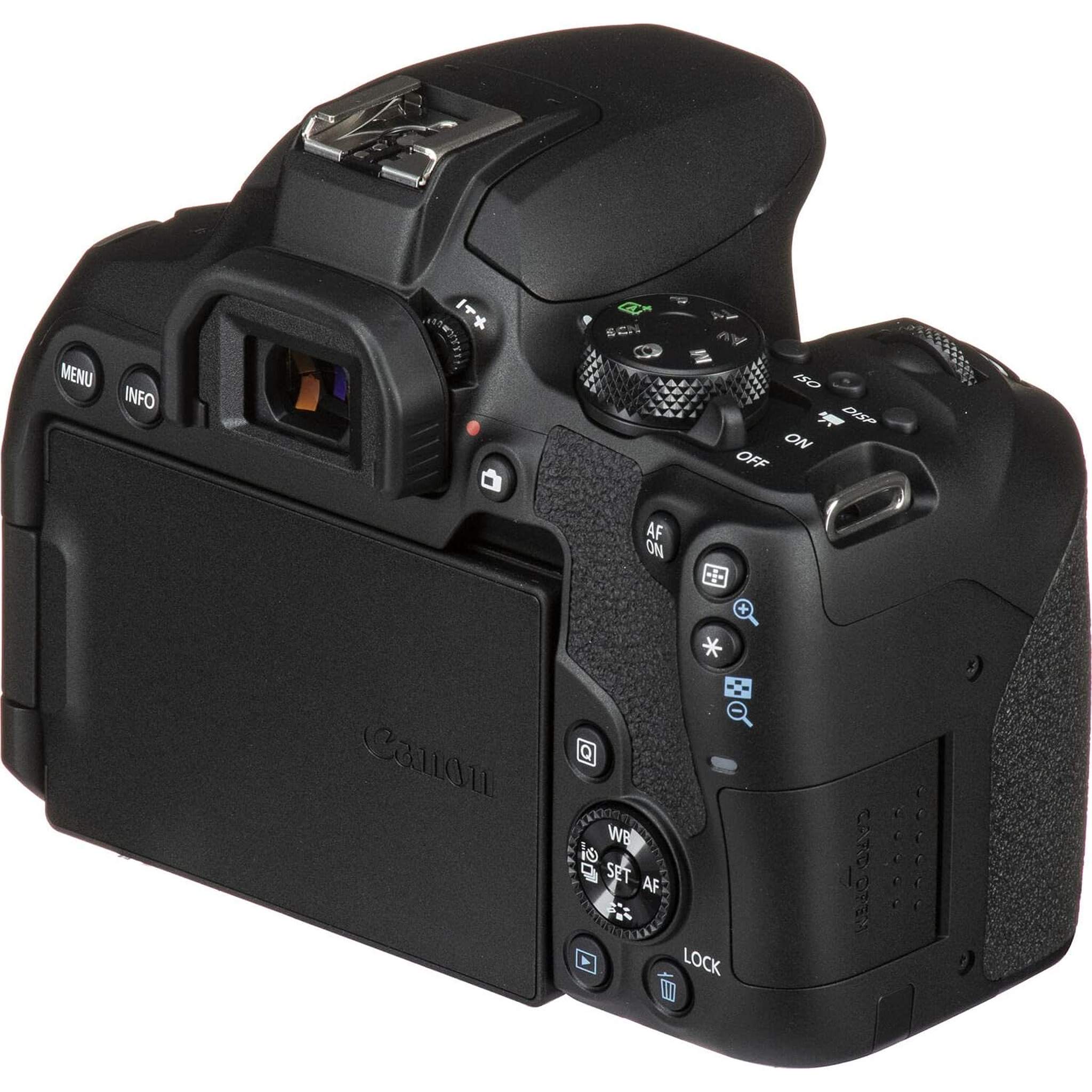 Canon EOS Rebel 850D / T8i DSLR Camera + Canon EF 24-70mm Lens Storage Bundle Canon