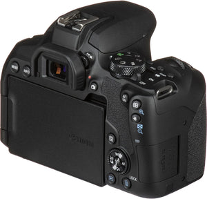 Canon EOS Rebel 850D / T8i DSLR Camera + Canon EF 24-70mm Lens Monitor Bundle