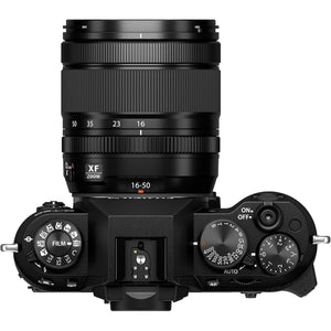 Fujifilm X-T50 Mirrorless Digital Camera XF16-50mmF2.8-4.8 R LM WR Lens Kit - Black