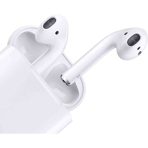 Apple AirPods with Charging Case 2nd Generation MV7N2AM/A - With Cleaning Cloth and USB Power Adapter Renewed - Reconditioned Apple