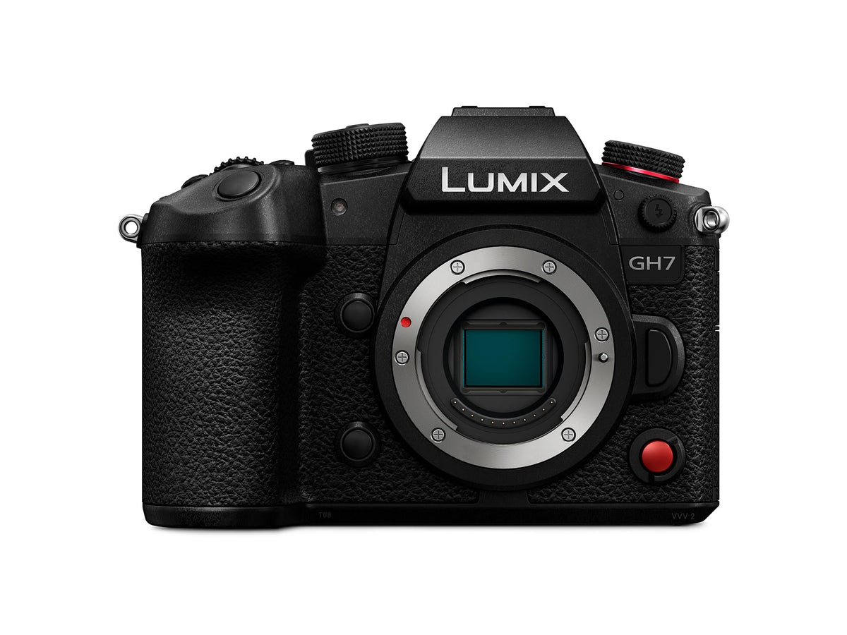 Panasonic LUMIX GH7 Mirrorless Micro Four Thirds Camera with Enhanced Video Speed and Quality, Optimized Workflows from Shooting to Post-Production, Adobe Cloud Compatible & Real-Time LUT, DC-GH7BODY - Reconditioned