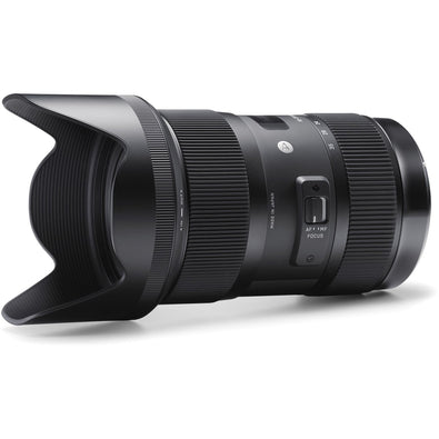Sigma 18-35mm f/1.8 DC HSM Art Lens for Canon # 210-101 + 72mm 3 Piece Filter Ki