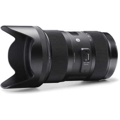 Sigma 18-35mm f/1.8 DC HSM Art Lens for Canon # 210-101 + 72mm Filter Kit