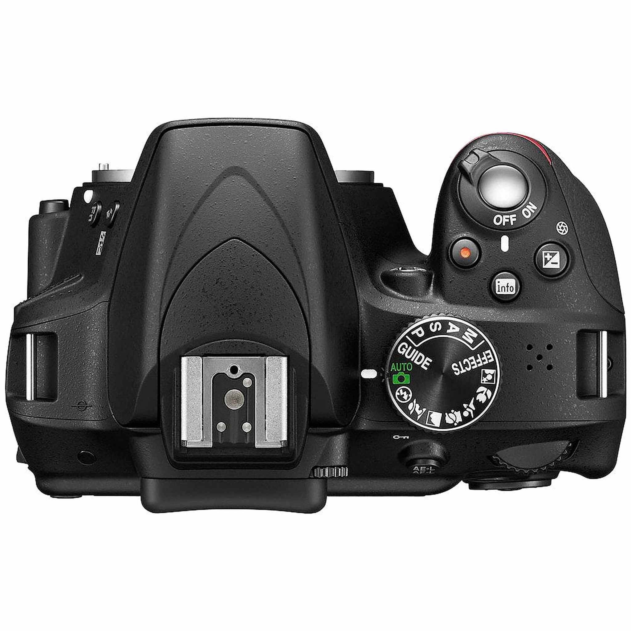 Nikon D3300 Digital SLR Camera Body Black - International Version No Warranty - Used Nikon