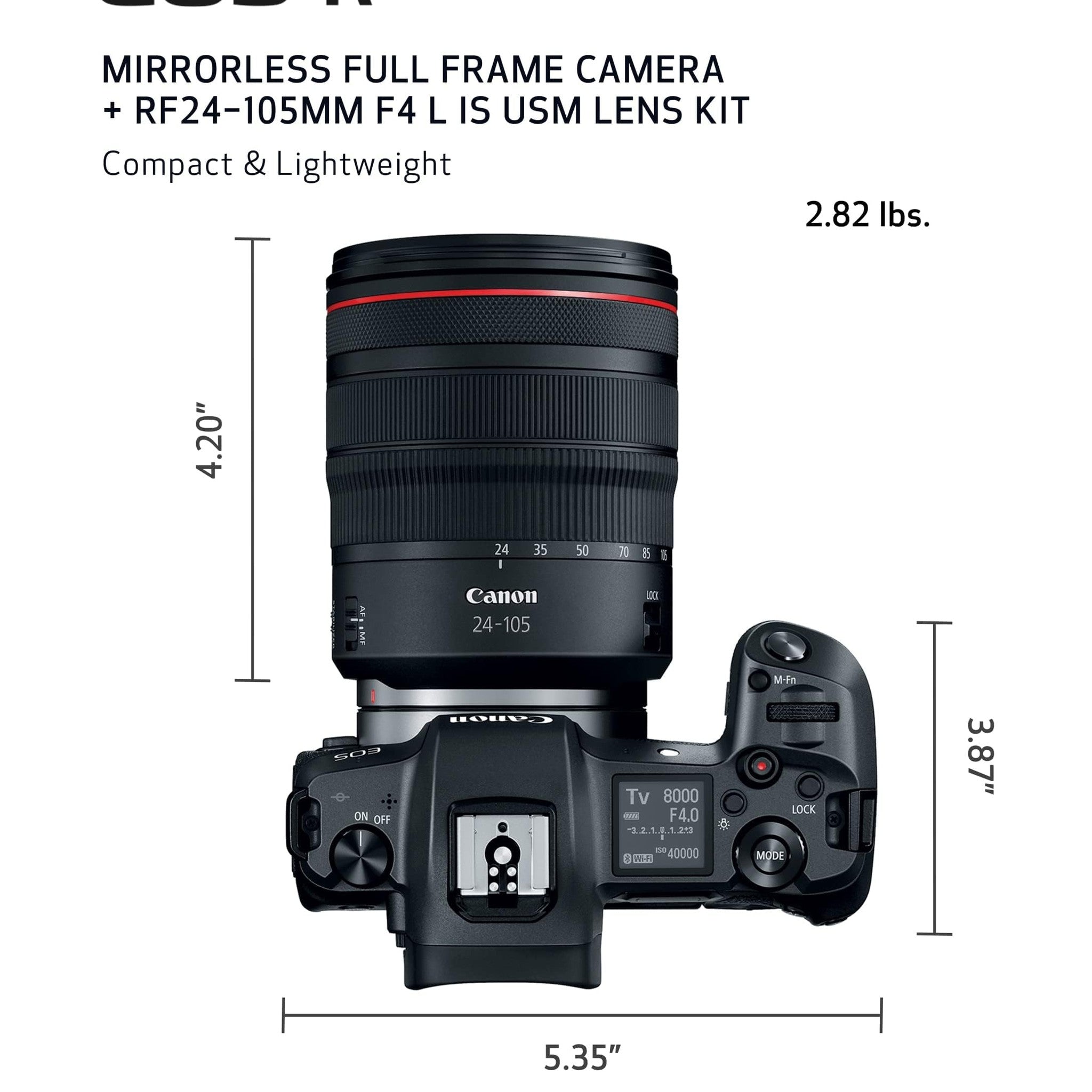 Canon Mount Adapter EF-EOS R, Black