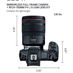 Canon Mount Adapter EF-EOS R, Black