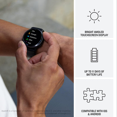 Garmin vívoactive 5, Health and Fitness GPS Smartwatch Orchid