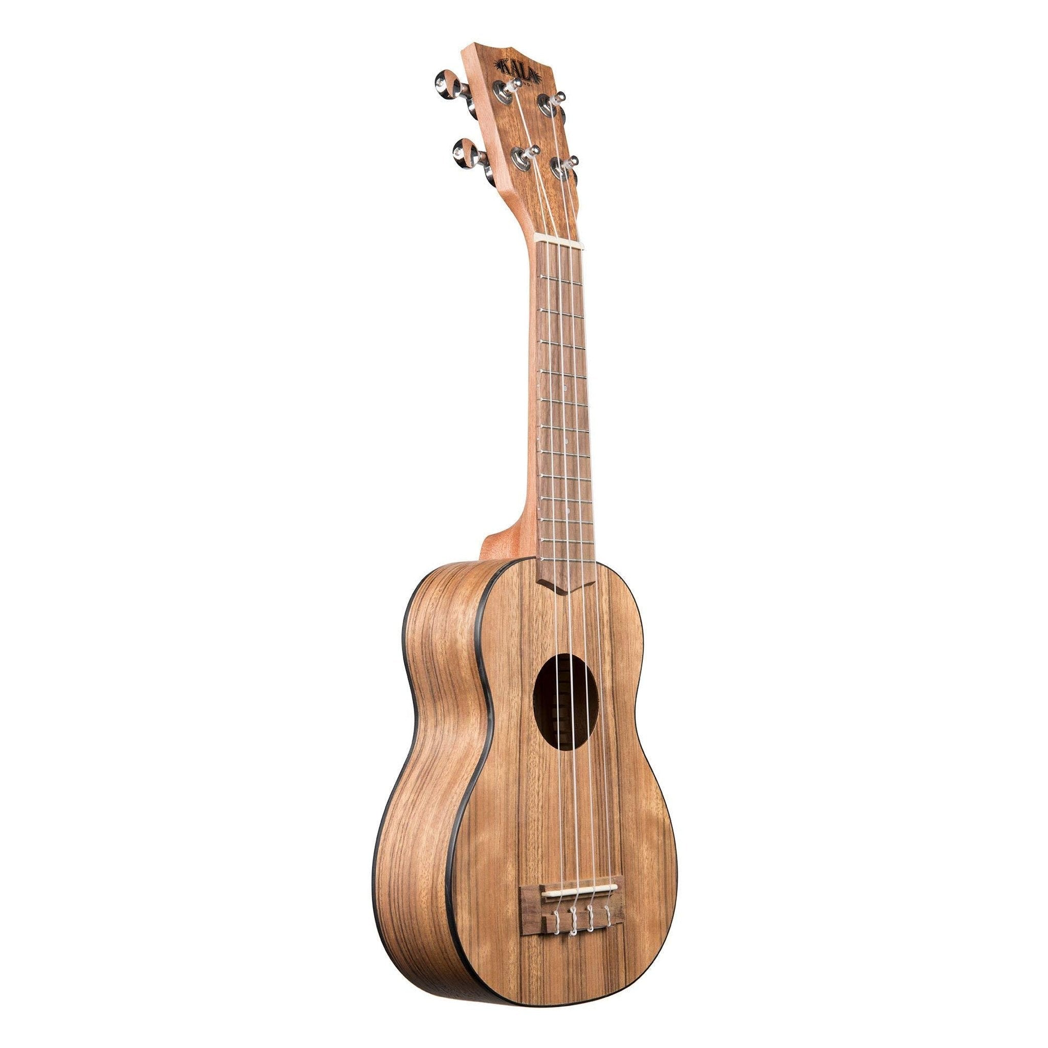 Kala KA-PWS Pacific Walnut Soprano Ukulele, Natural, Small