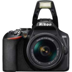 Nikon D3500 24.2MP DX-Format DSLR Digital Camera with 18-55mm Lens - Imported Nikon