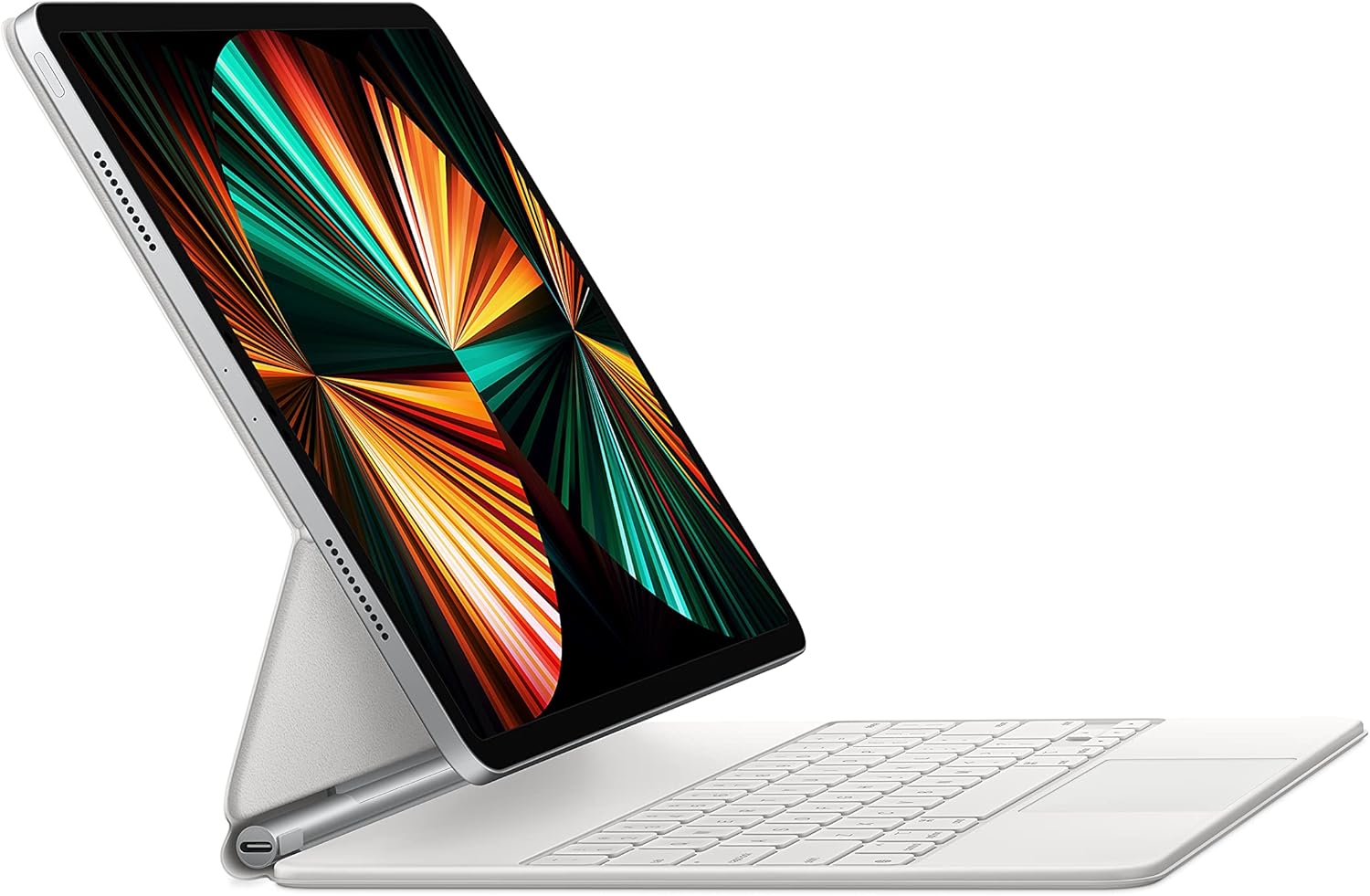 Apple Magic Keyboard: iPad Keyboard and case for iPad Pro 12.9‑inch 3rd, 4th, 5th and 6th Generation , Great Typing Experience, Built-in trackpad, US English - White