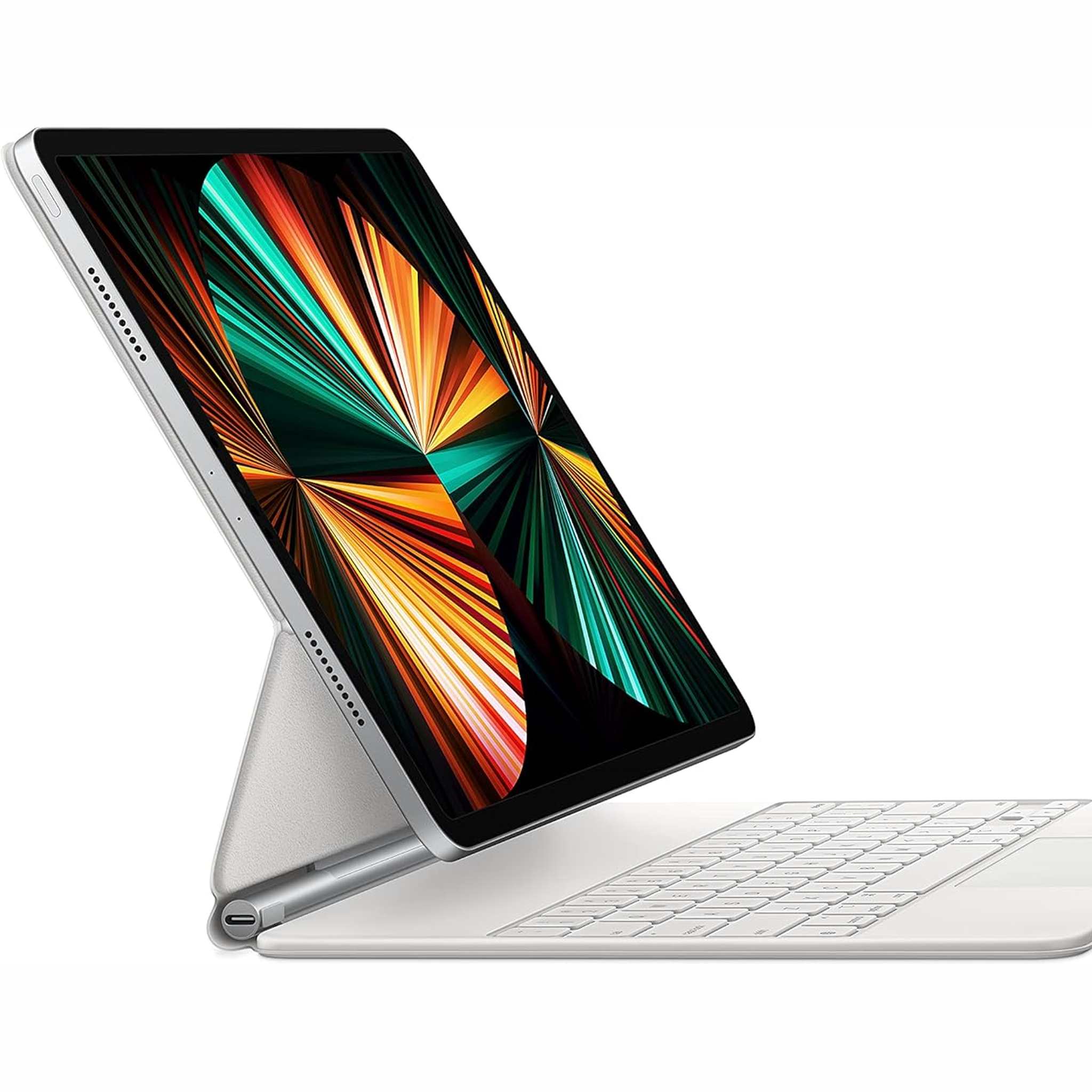 Apple Magic Keyboard: iPad Keyboard and case for iPad Pro 12.9‑inch 3rd, 4th, 5th and 6th Generation , Great Typing Experience, Built-in trackpad, US English - White