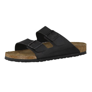 Birkenstock Women's Arizona Birko-Flo Black Sandals - 49 M EU