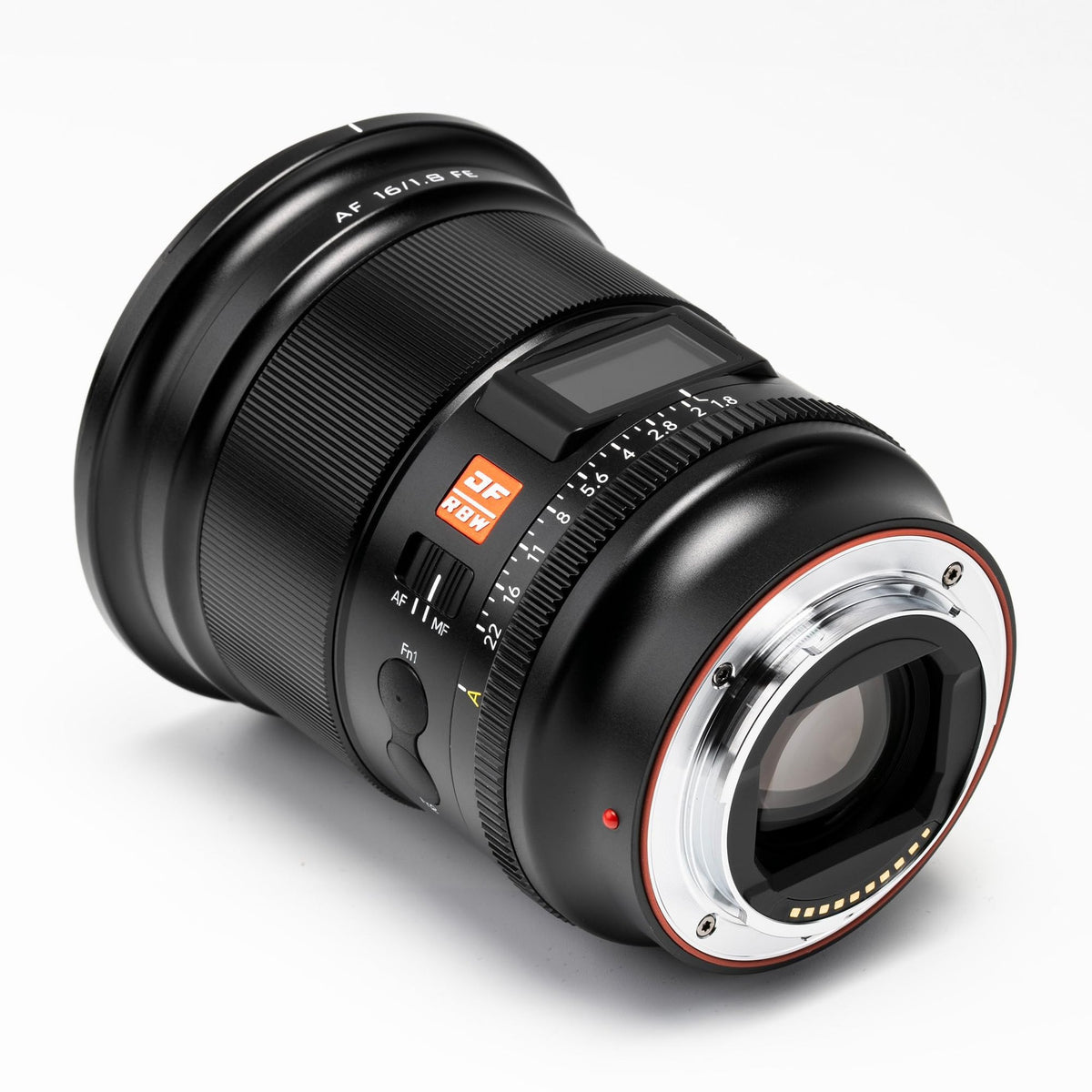 VILTROX AF 16mm f/1.8 FE Full Frame Lens for Sony E, Autofocus Lens with Built-in LCD Screen, Large Aperture