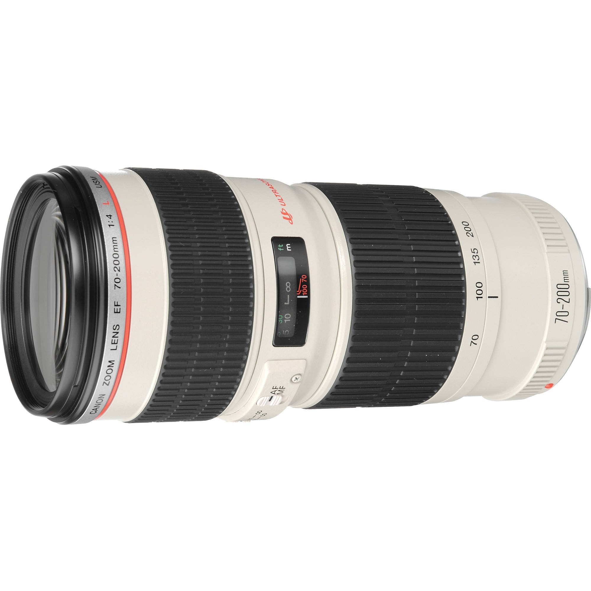 Canon EF 70-200mm f/4L USM Lens International Version Professional Accessory Combo Canon
