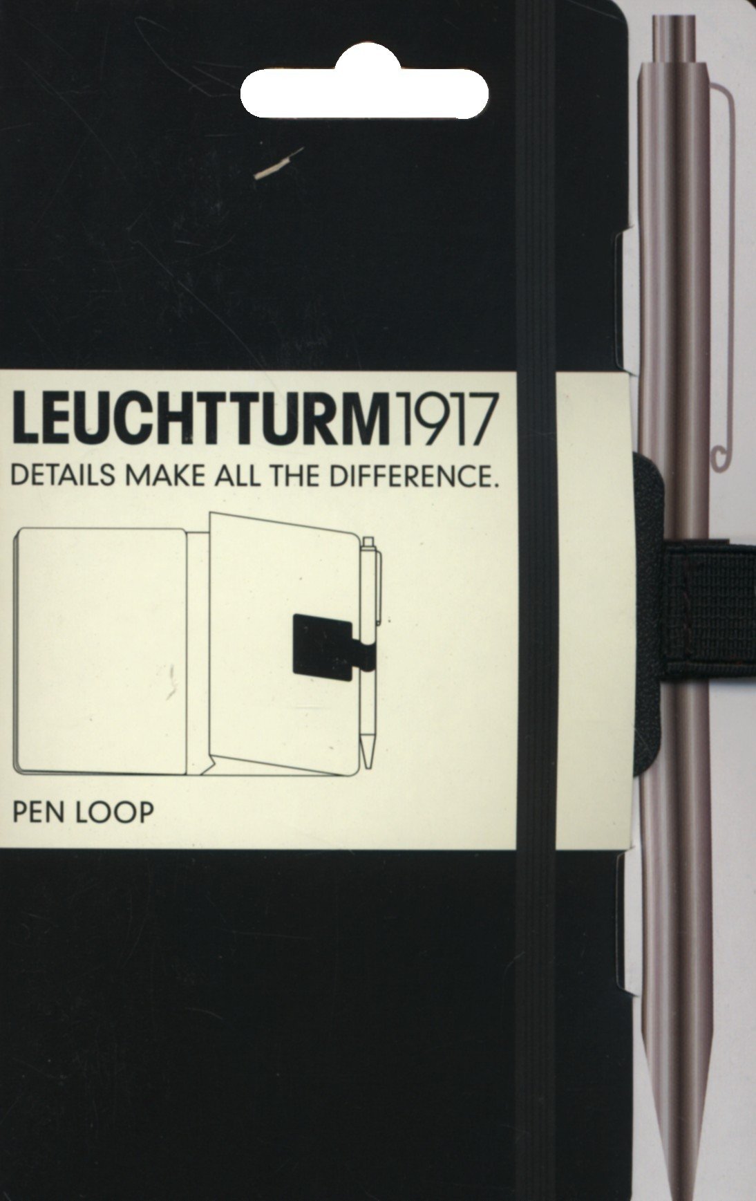 Leuchtturm Pen Loop, Black