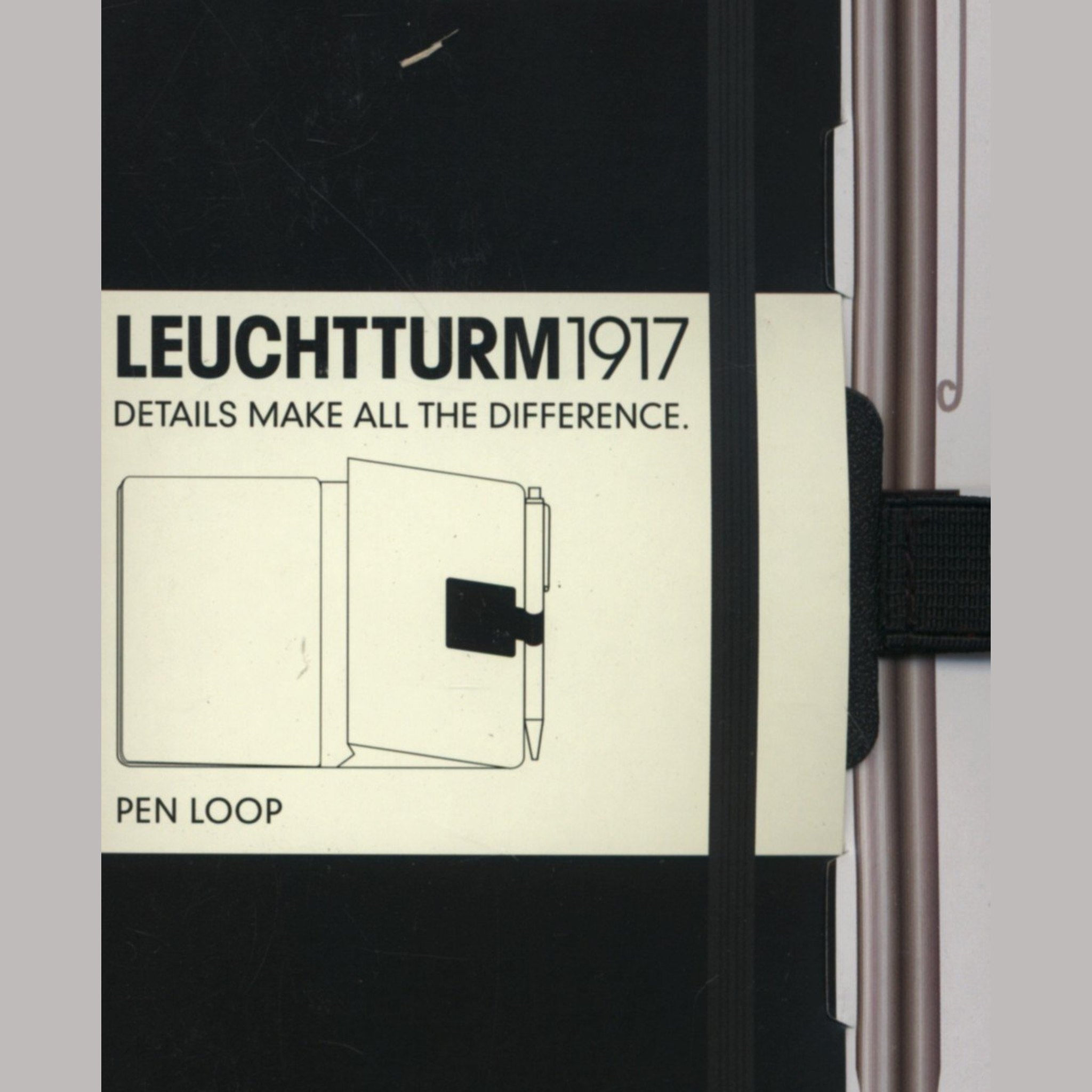 Leuchtturm Pen Loop, Black