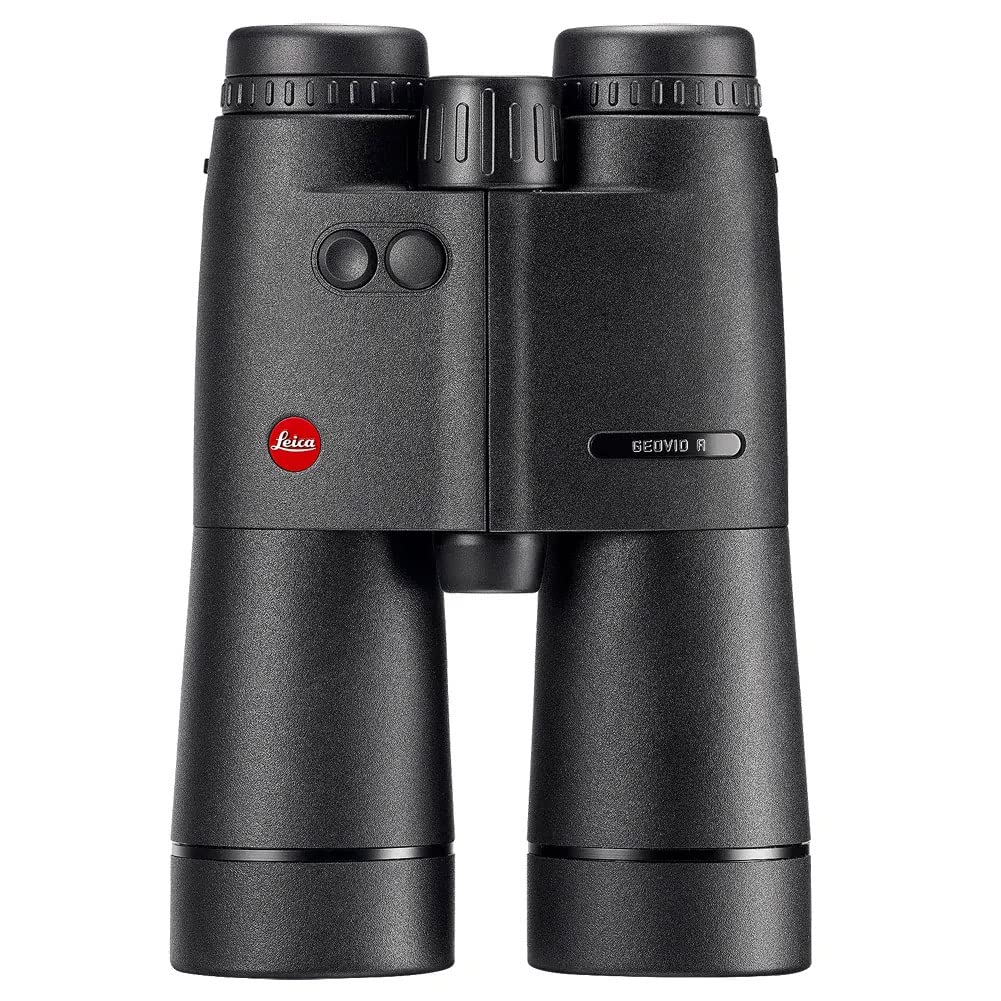LEICA Geovid R Gen 2022 Compact Lightweight Hunting Bird Watching Rangefinder Binoculars with Carrying Strap Incuded, 15X56