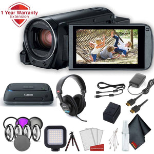 Canon VIXIA HF R800 Camcorder Black Master Accessory Bundle
