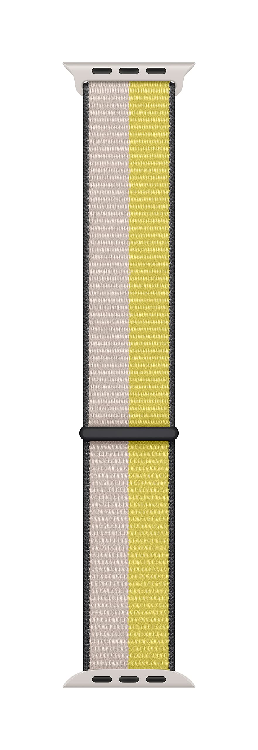 Apple Watch Band - Sport Loop 45mm - Oat Milk/Lemon Zest - Regular
