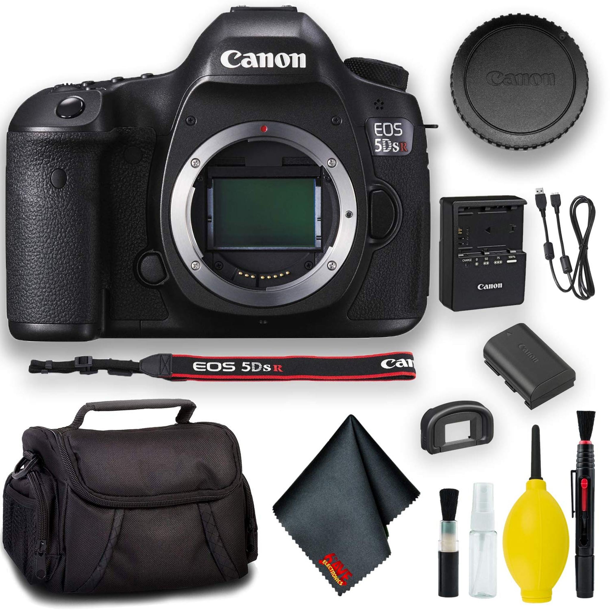 Canon EOS 5DS R DSLR Camera Base Bundle - Used Canon