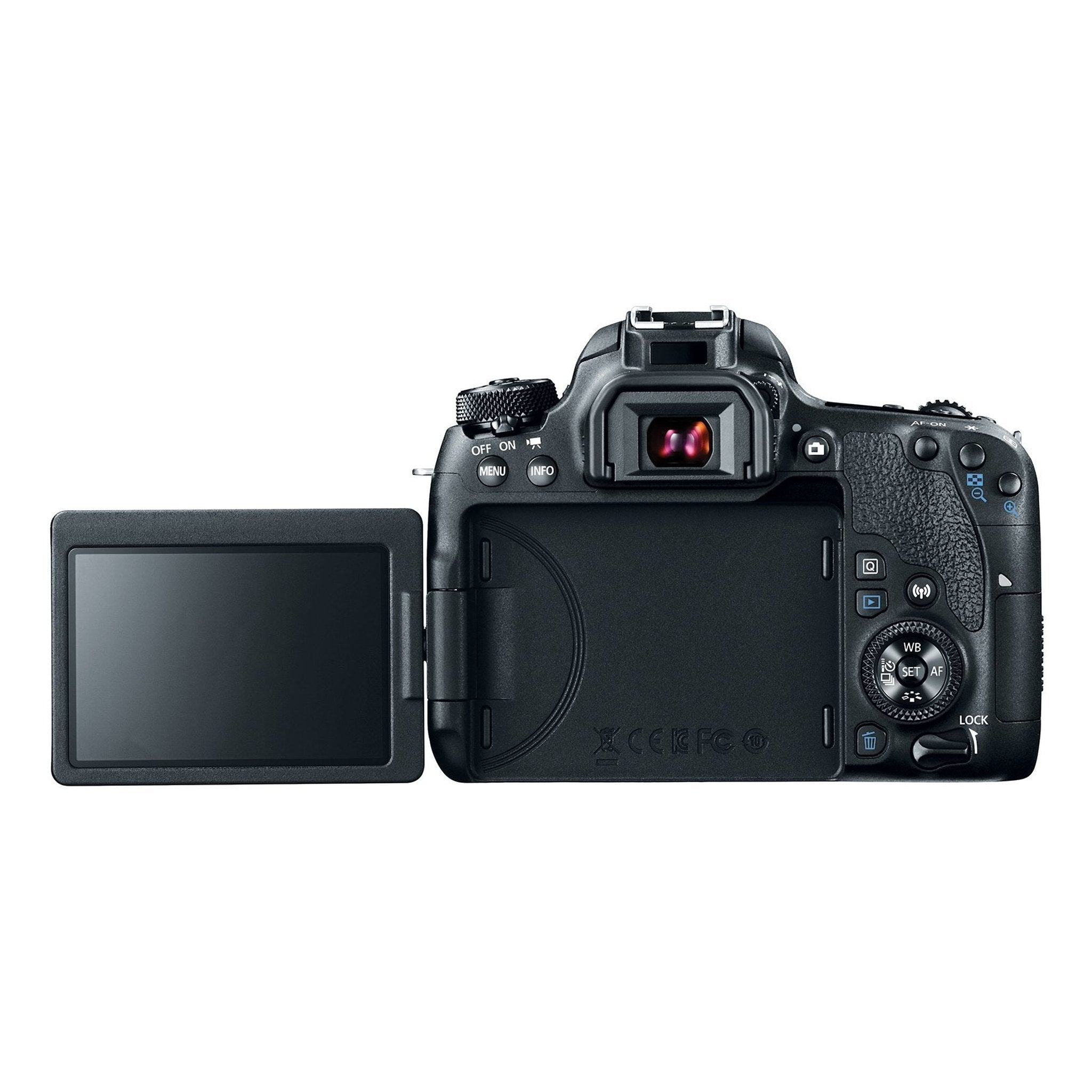 Canon EOS 77D 24.2 MP Digital SLR Camera - Black Body Only - Used Canon