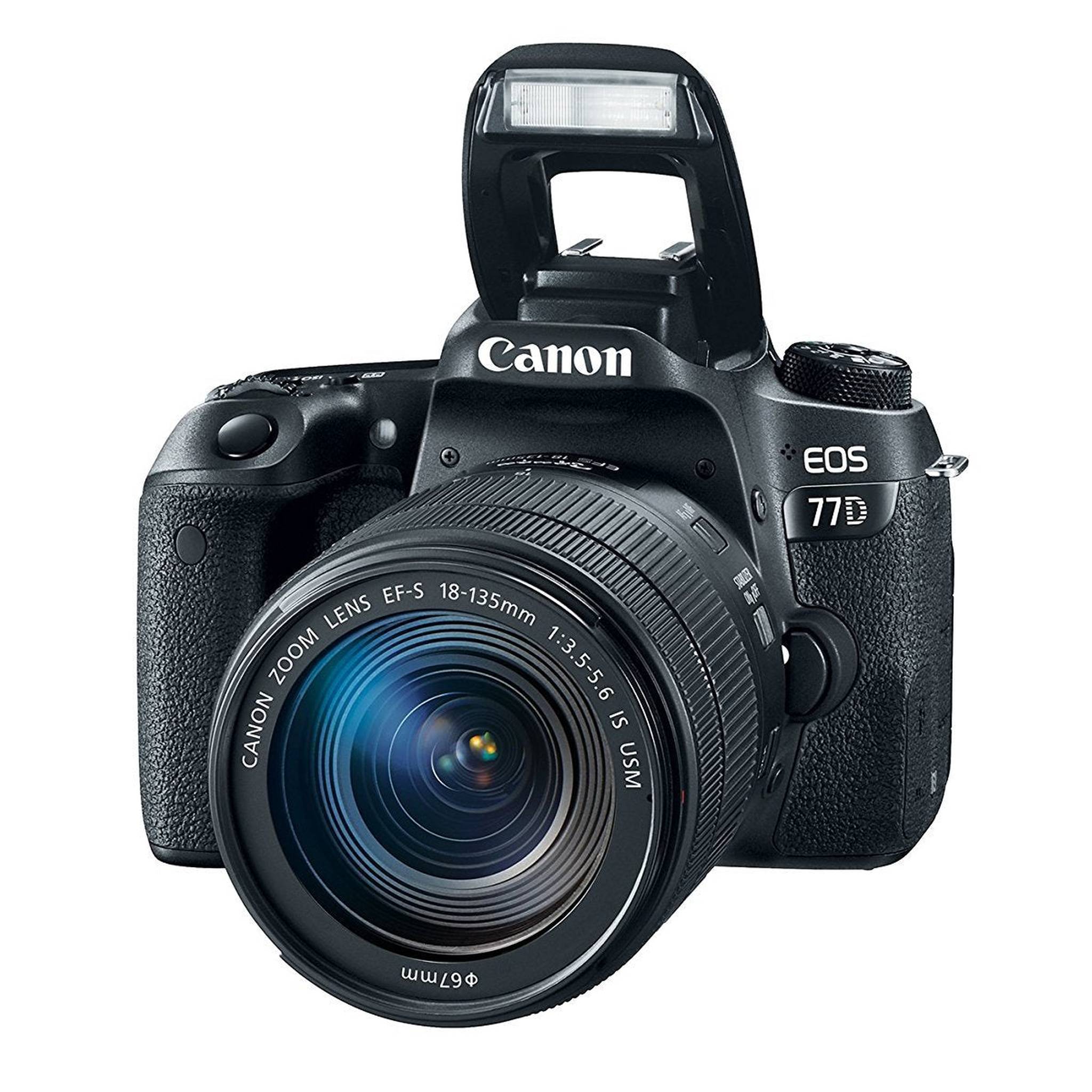 Canon EOS 77D EF-S 18-135 IS USM Kit - Used Canon