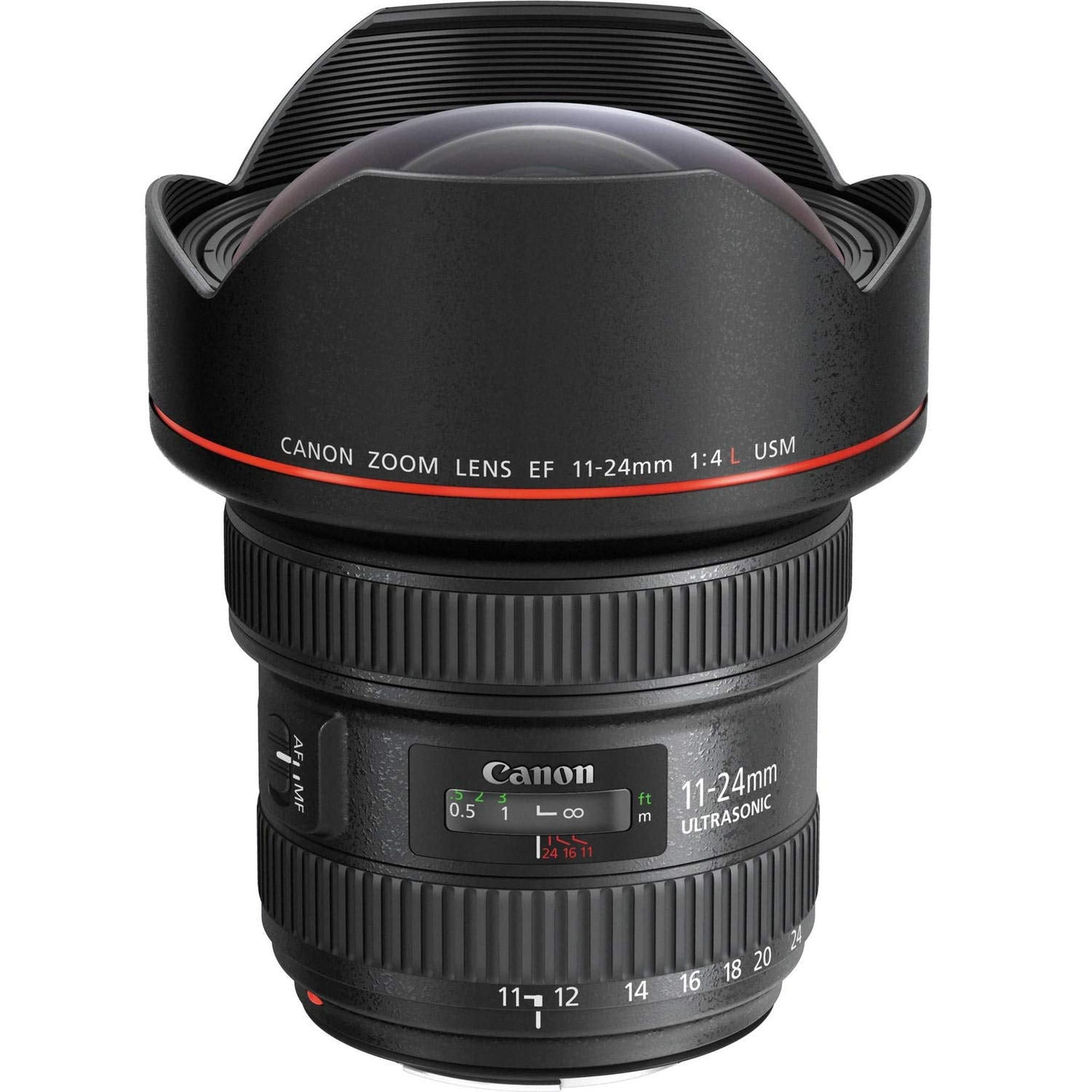 Canon EF 11-24mm f/4L USM Lens Intl Model with Cleaning Kit and Extended Warranty