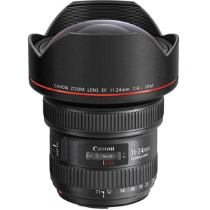 Canon EF 11-24mm f/4L USM Lens Intl Model with Cleaning Kit and Extended Warranty