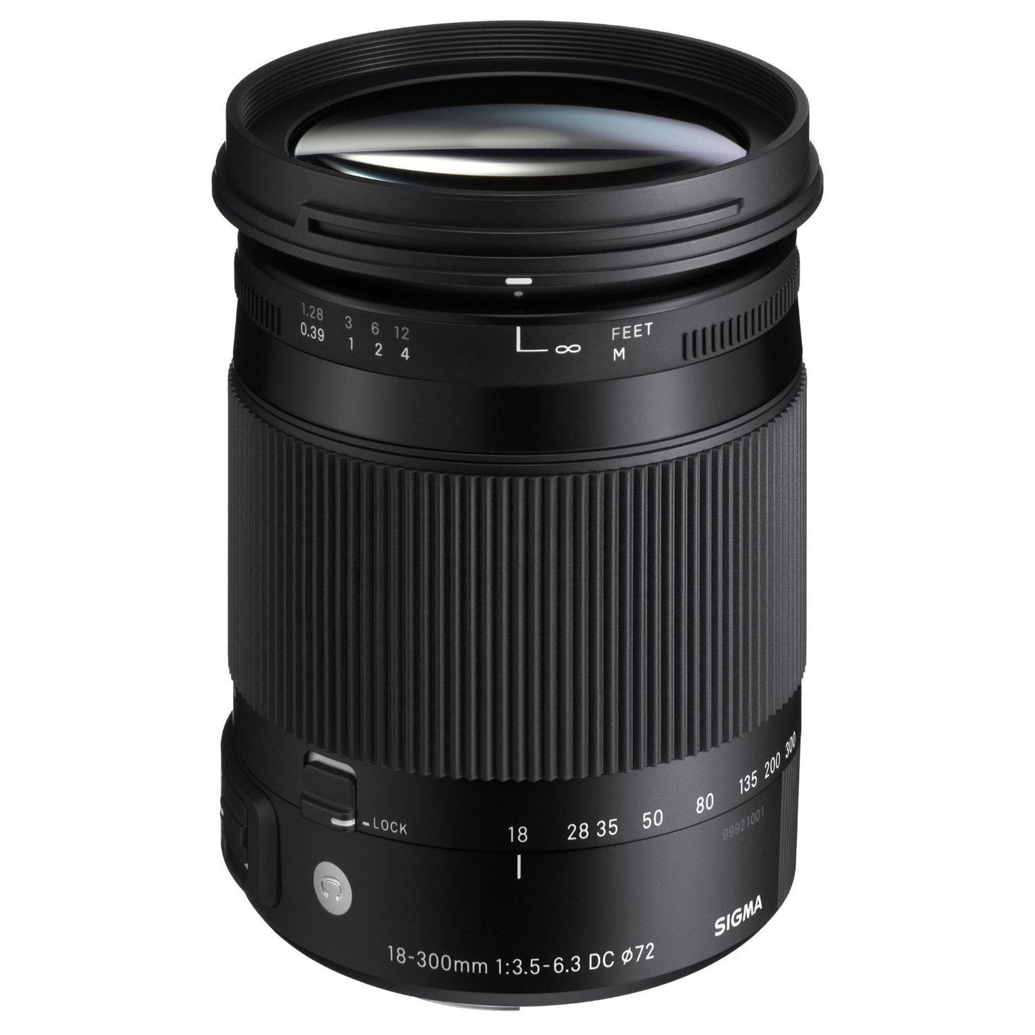 Sigma 18-300mm F3.5-6.3 DC Macro OS HSM C for Nikon DX Cameras - International Version No Warranty Sigma