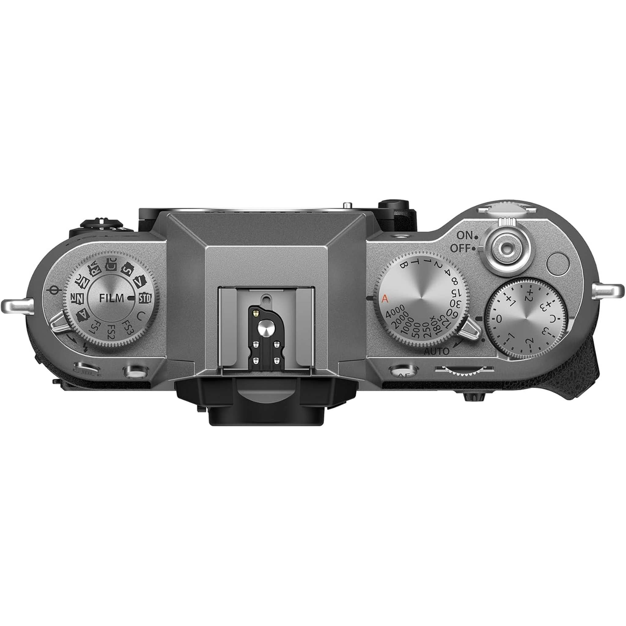 Fujifilm X-T50 Mirrorless Digital Camera Body - Silver