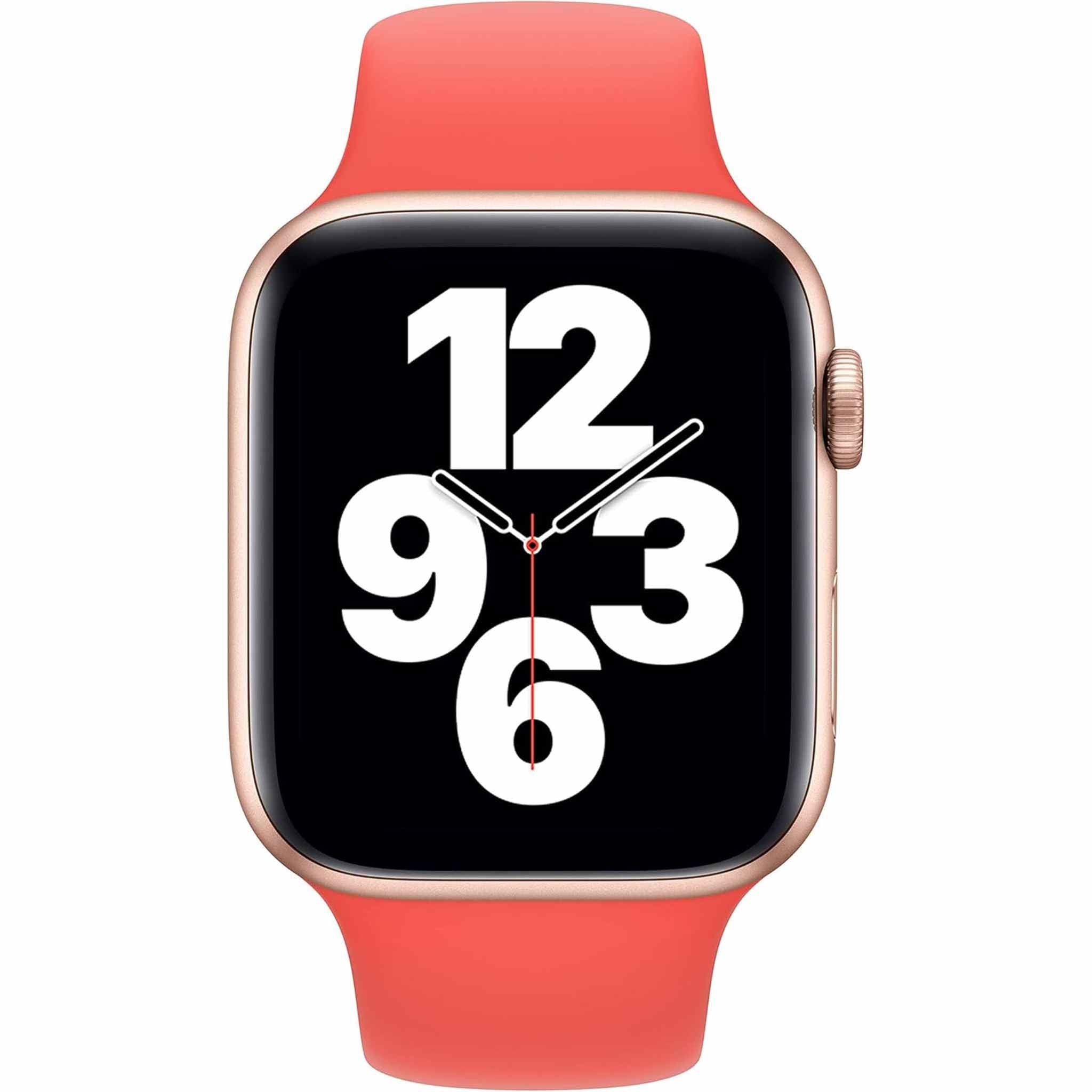 Apple Watch Band - Sport Band 44mm - Pink Citrus - Regular Apple