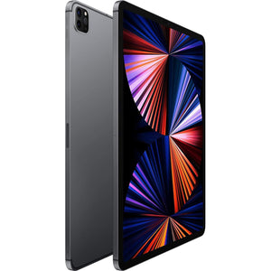 2021 Apple 12.9-inch iPad Pro Wi‑Fi + Cellular, 256GB - Space Gray Renewed - Reconditioned Apple