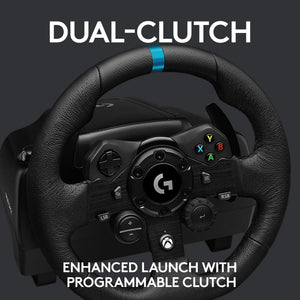 Logitech G923 Racing Wheel and Pedals For PC, Xbox X, Xbox One with Accessories Logitech