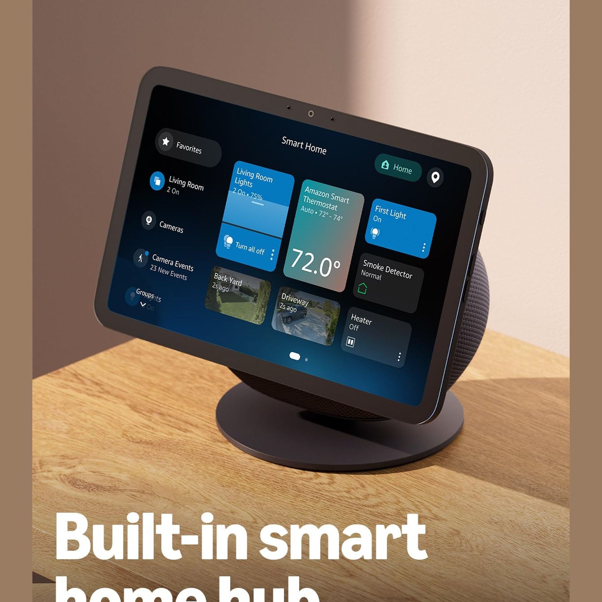 Amazon Echo Show 8 newest model , Vibrant HD 8.7" display with spatial audio, Designed for Alexa+, Glacier White