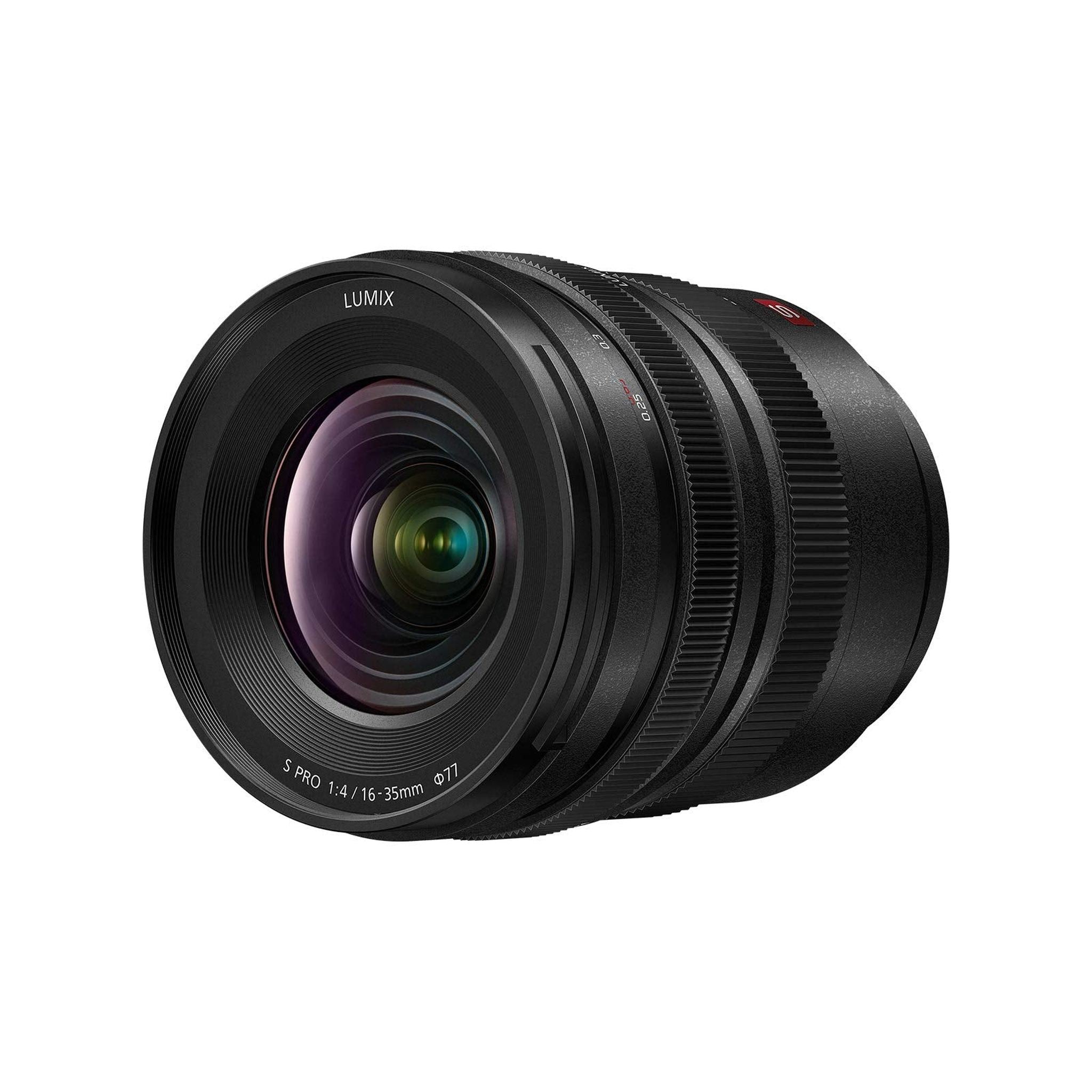 Panasonic Lumix S Pro 16-35mm F4 Wide Zoom Lens, Full-Frame L Mount, S-R1635 International Model