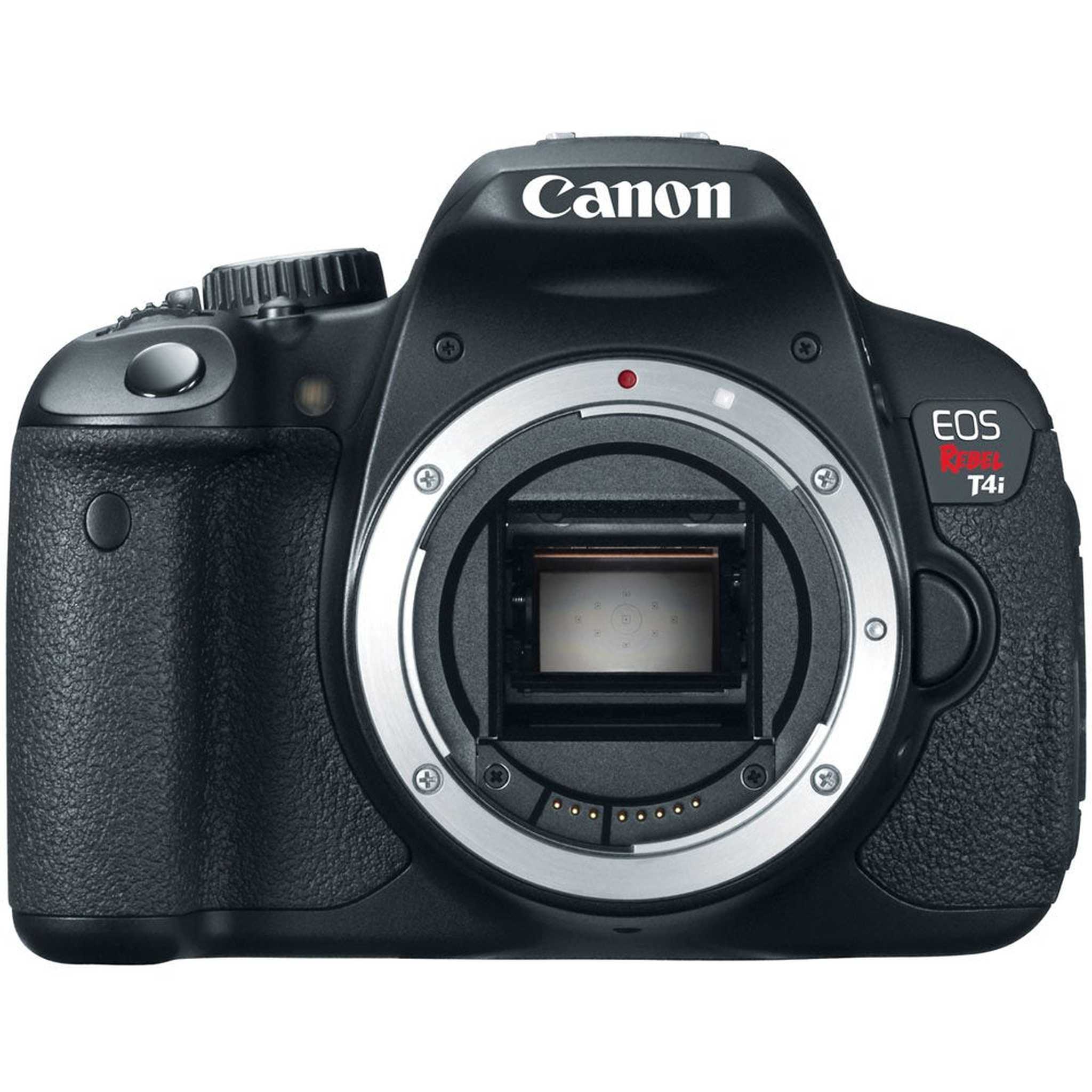 Canon EOS Rebel T4i / 650D 18.0 MP Digital SLR Camera - Black Body Only 6558B - Used Canon