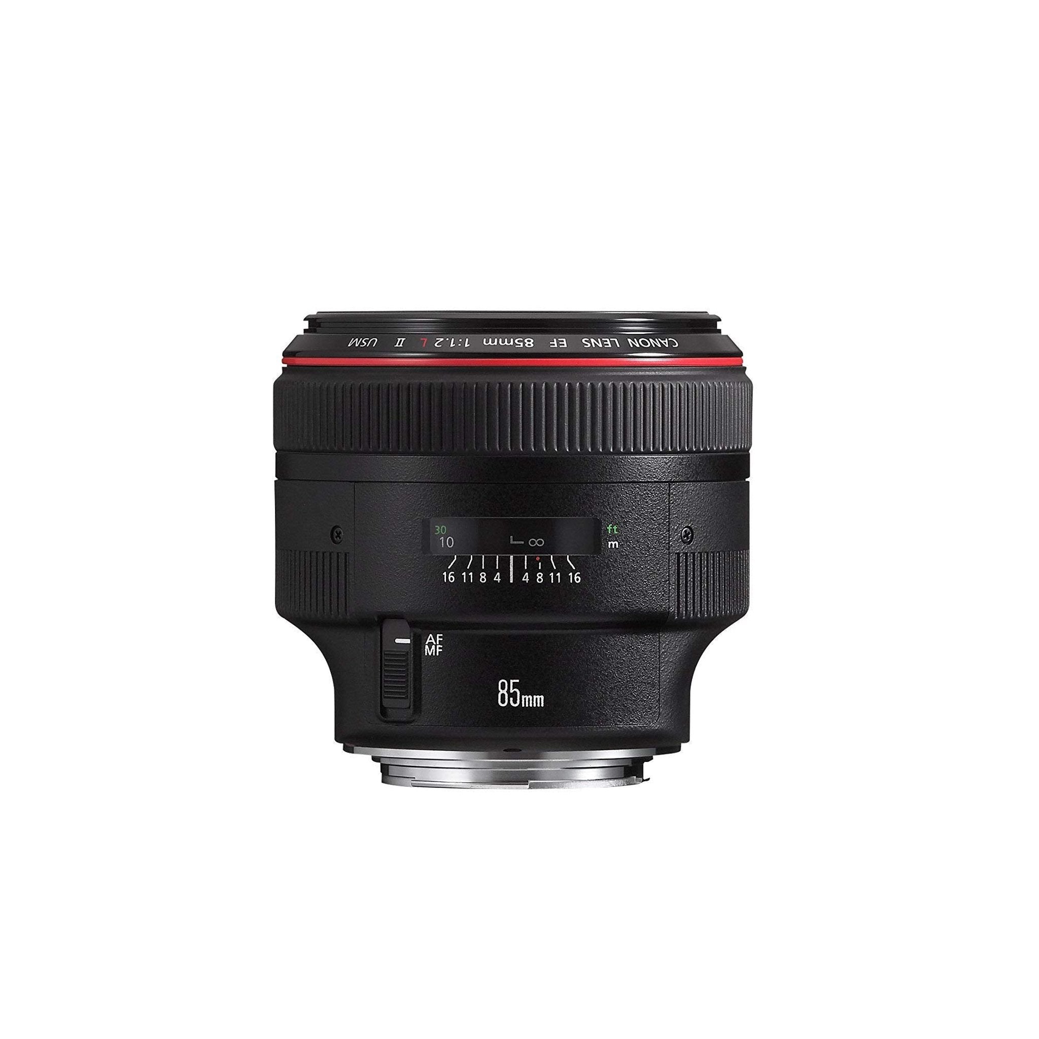 Canon 85mm f/1.2 EF L II USM Fixed Lens - Used Canon