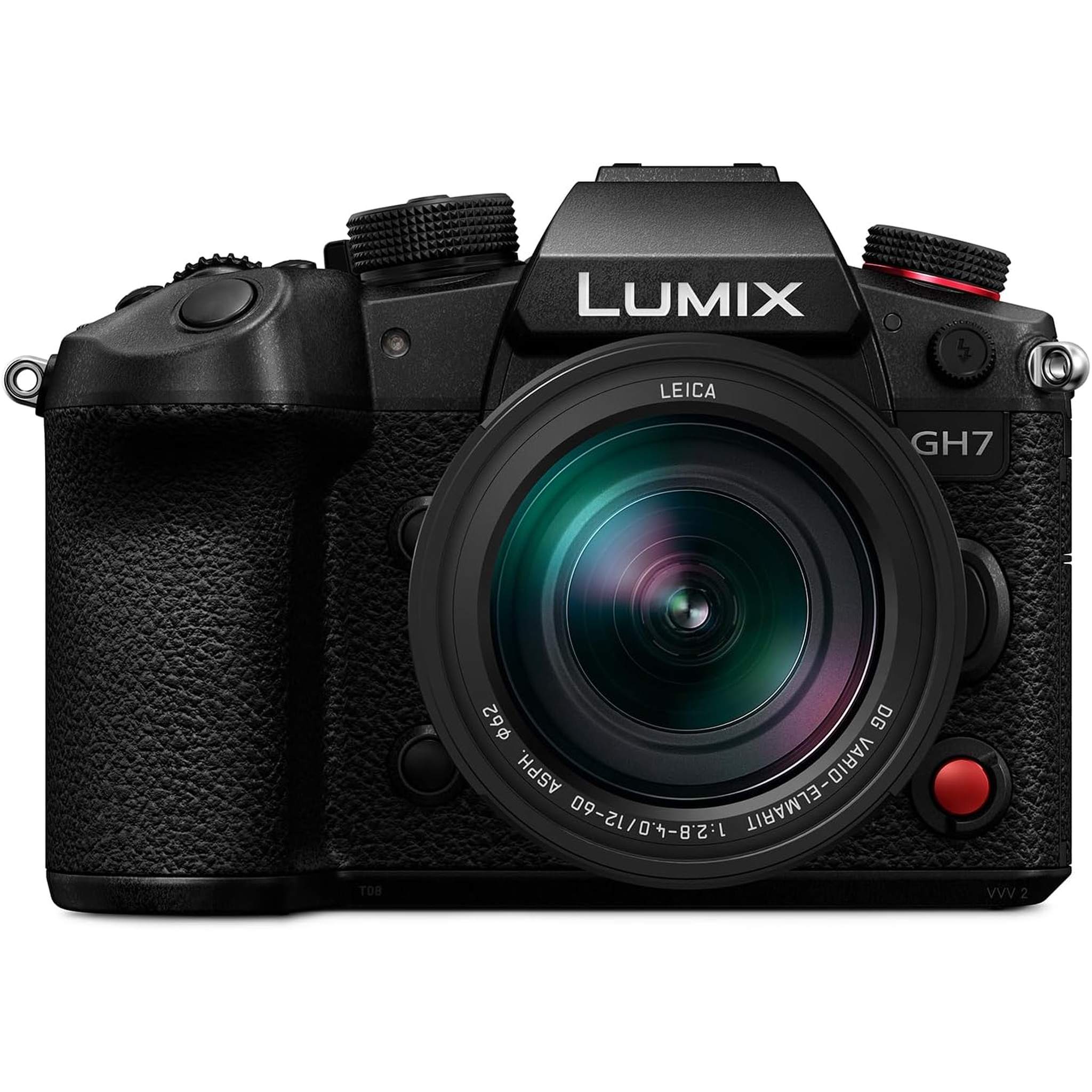 Panasonic LUMIX GH7 Mirrorless Micro Four Thirds Camera, 12-60mm F2.8-4.0 Lens, Enhanced Video Speed, Optimized Workflow from Shooting to Post-Production,Adobe Cloud Compatible,Real-Time LUT, DC-GH7LK Panasonic