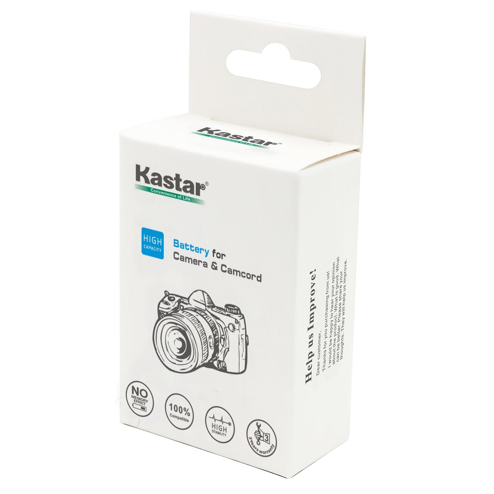 Replacement Nikon EN-EL14 Battery for Nikon D3100, D3200, D5100, P7000, P7100, P7700 DSLR Cameras Kastar