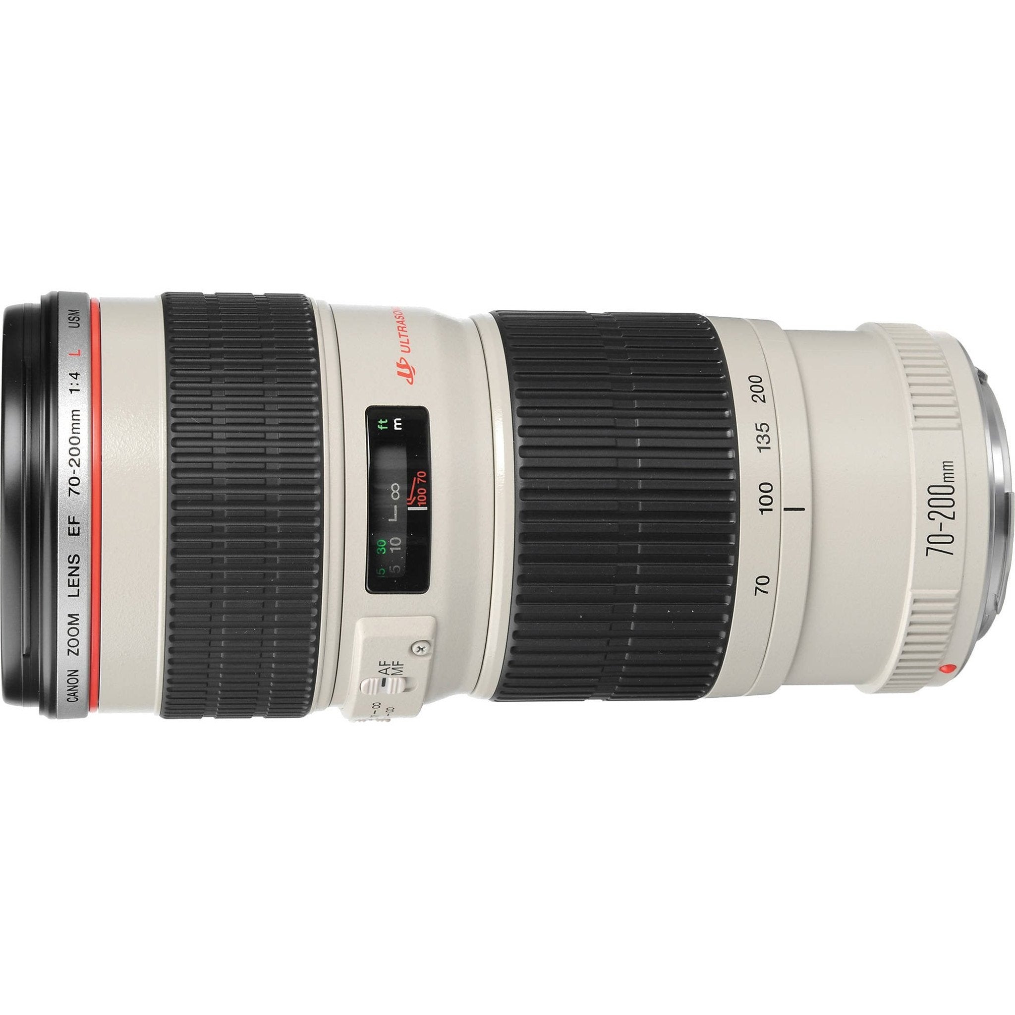Canon EF 70-200mm f/4L USM Telephoto Zoom Lens Bundle for Canon SLR Digital Cameras Intl Model - Pro