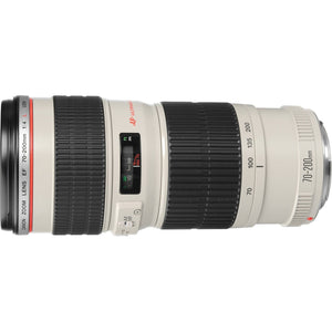 Canon EF 70-200mm f/4L USM Telephoto Zoom Lens Bundle for Canon SLR Digital Cameras Intl Model - Pro