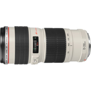 Canon EF 70-200mm f/4L USM Telephoto Zoom Lens Bundle for Canon SLR Digital Cameras Intl Model - Advanced