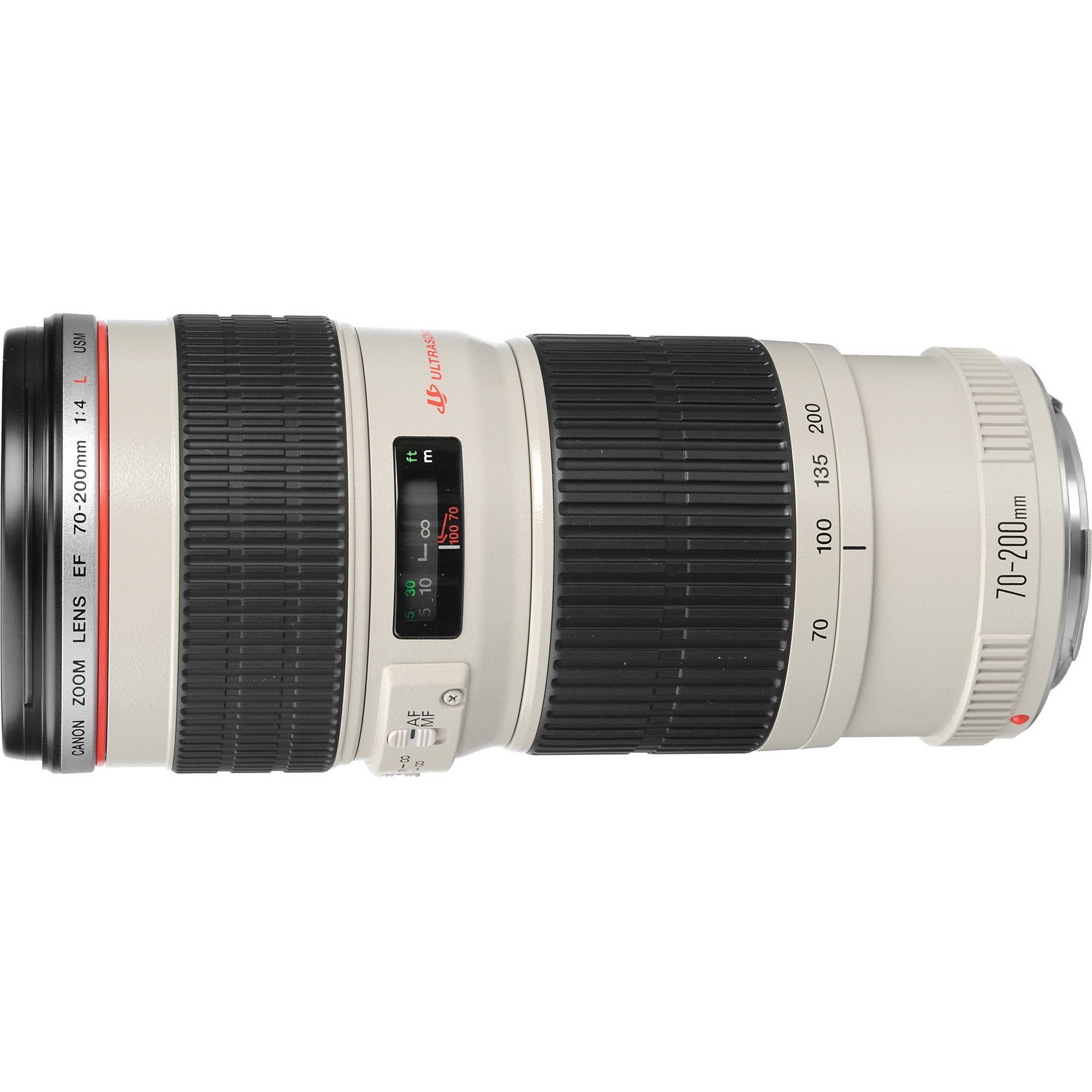 Canon EF 70-200mm f/4L USM Telephoto Zoom Lens Bundle for Canon SLR Digital Cameras Intl Model - Advanced