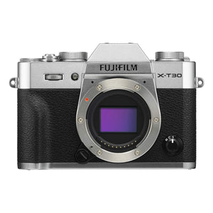 Fujifilm X-T30 Mirrorless Digital Camera - Silver Body Only -
