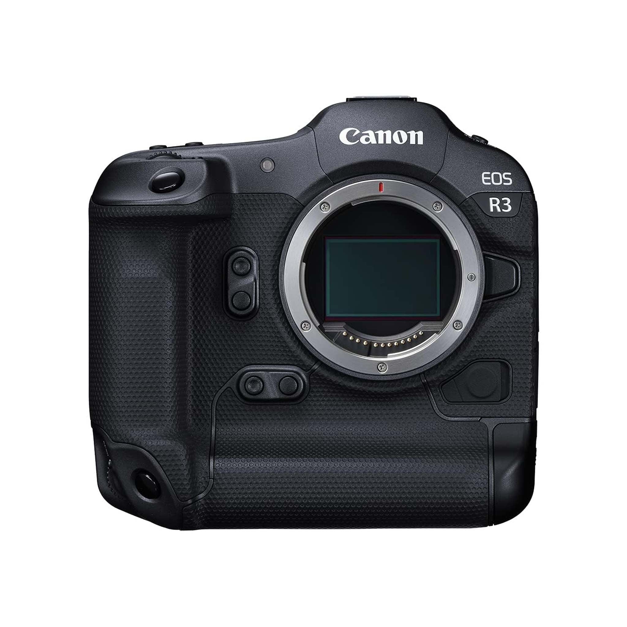 Canon EOS R3 Mirrorless Camera Body Only , Full-Frame Camera, 6K 60p RAW, 4K 120p Video, 24.1 Megapixel CMOS Sensor, DIGIC X Image Processor, for Sports, Action, Black