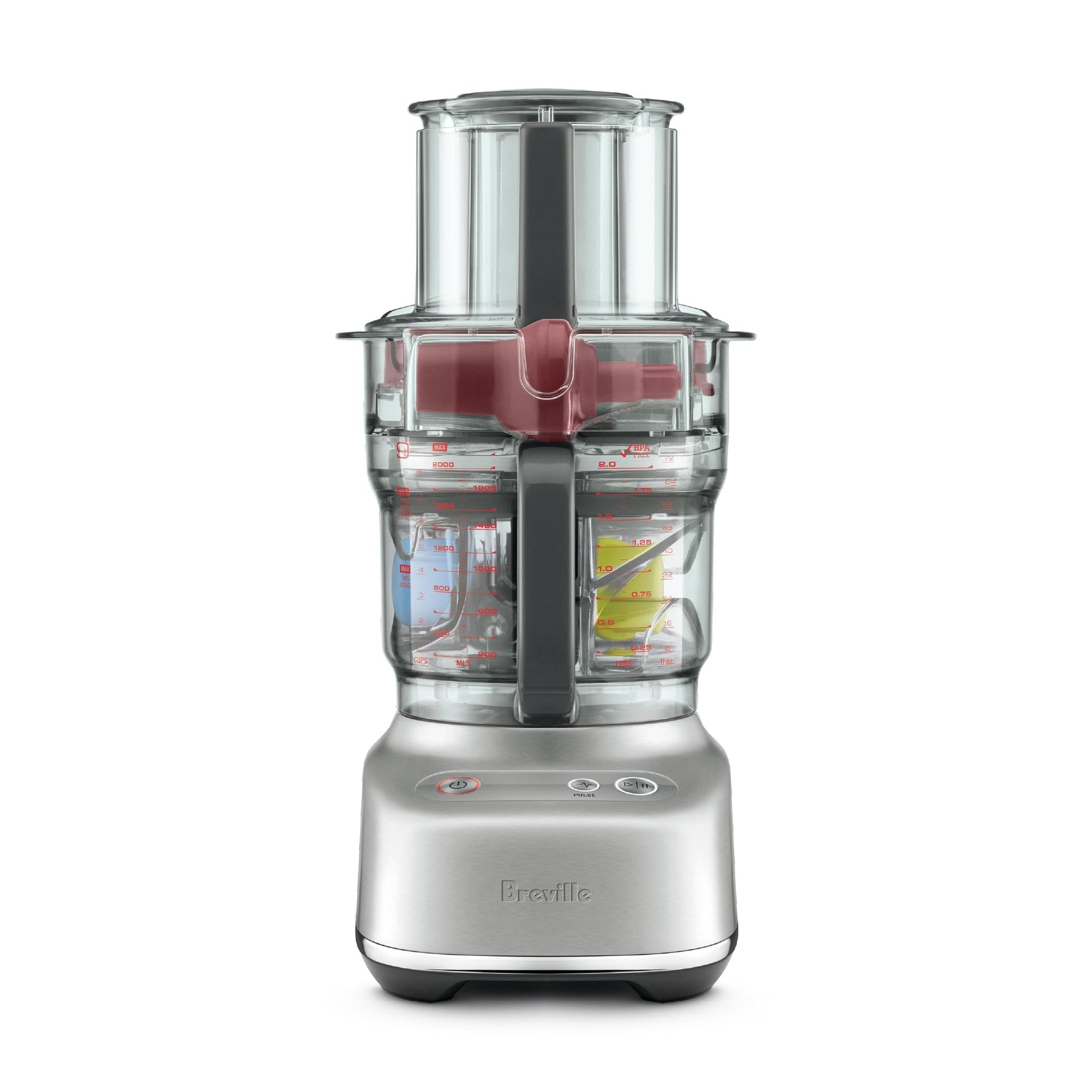 Breville Paradice 9 Cup Food Processor, Brushed Stainless Steel, BFP638 Breville