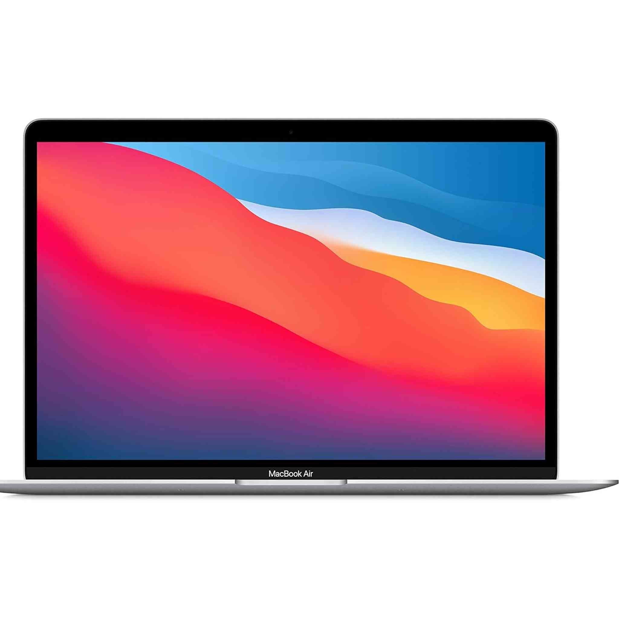 Apple MacBook Air with Apple M1 Chip 13-inch, 8GB RAM, 256GB SSD Storage - Silver Latest Model - Used Apple