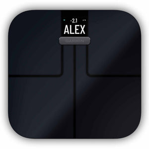 Garmin Index S2, Smart Scale with Wireless Connectivity, Measure Body Fat, Muscle, Bone Mass, Body Water% and More, Black Garmin